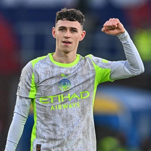 ​최근 6경기 동안 평균 평점이 가장 높은 EPL 선수: 포든 1위, 브루노 페르난데스, 도쿠 3위